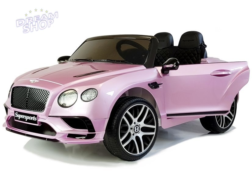 Auto na Akumulator Bentley Supersports JE1155 Różowy Lakier Auto na Akumulator Bentley Supersports JE1155 Różowy Lakier