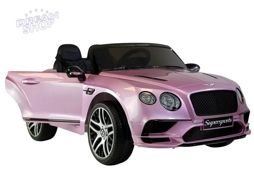 Auto na Akumulator Bentley Supersports JE1155 Różowy Lakier Auto na Akumulator Bentley Supersports JE1155 Różowy Lakier