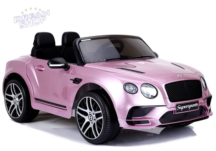 Auto na Akumulator Bentley Supersports JE1155 Różowy Lakier Auto na Akumulator Bentley Supersports JE1155 Różowy Lakier