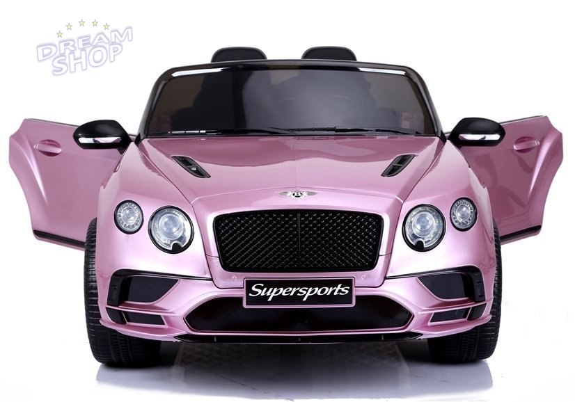 Auto na Akumulator Bentley Supersports JE1155 Różowy Lakier Auto na Akumulator Bentley Supersports JE1155 Różowy Lakier
