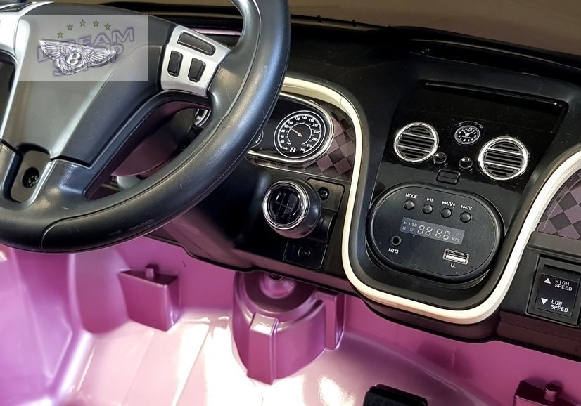 Auto na Akumulator Bentley Supersports JE1155 Różowy Lakier Auto na Akumulator Bentley Supersports JE1155 Różowy Lakier