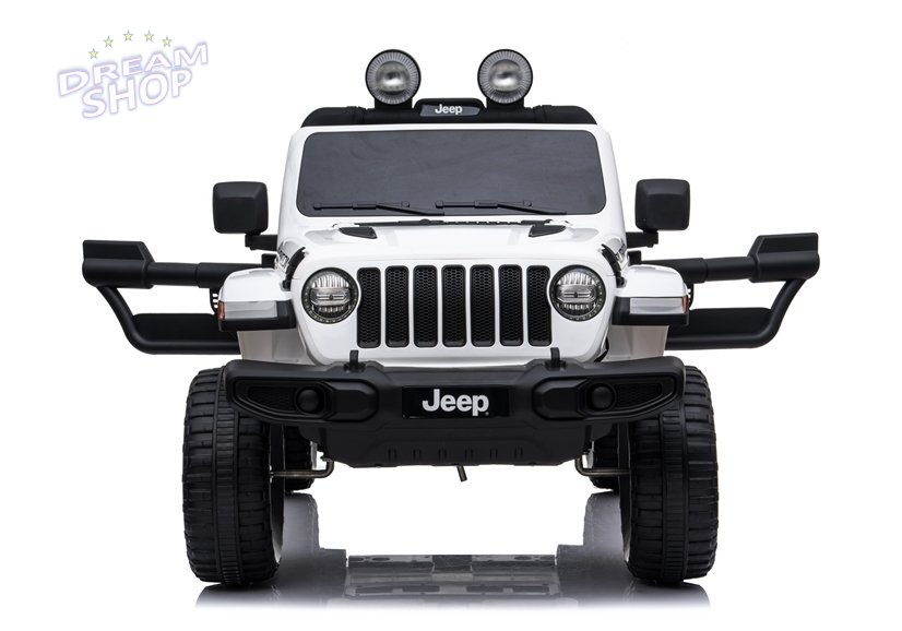 Auto na Akumulator Jeep Rubicon 4x4 Biały Auto na Akumulator Jeep Rubicon 4x4 Biały