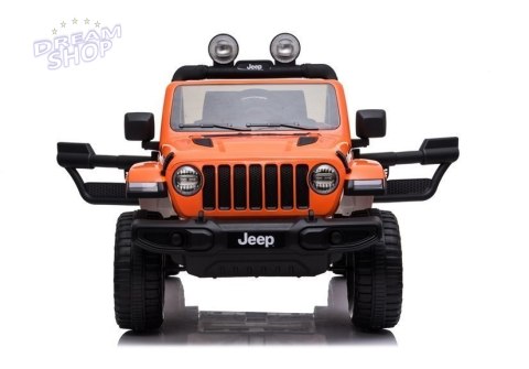 Auto na Akumulator Jeep Rubicon 4x4 Pomarańczowy Auto na Akumulator Jeep Rubicon 4x4 Pomarańczowy