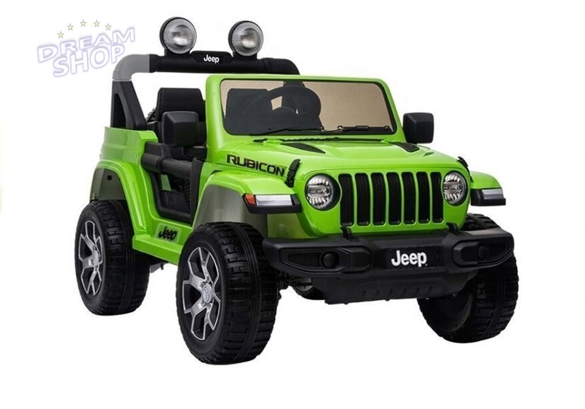 Auto na Akumulator Jeep Rubicon 4x4 Zielony