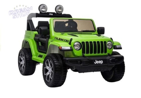 Auto na Akumulator Jeep Rubicon 4x4 Zielony Auto na Akumulator Jeep Rubicon 4x4 Zielony