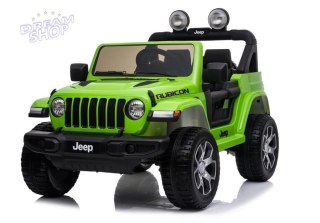 Auto na Akumulator Jeep Rubicon 4x4 Zielony