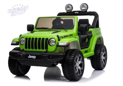 Auto na Akumulator Jeep Rubicon 4x4 Zielony Auto na Akumulator Jeep Rubicon 4x4 Zielony