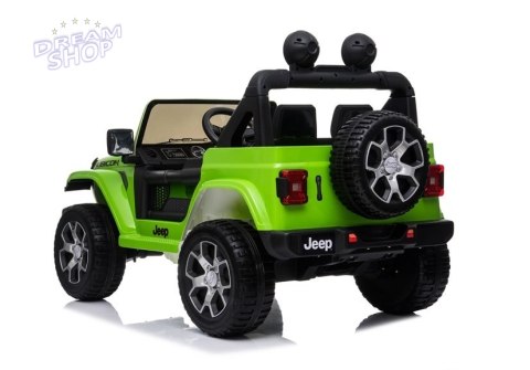 Auto na Akumulator Jeep Rubicon 4x4 Zielony Auto na Akumulator Jeep Rubicon 4x4 Zielony