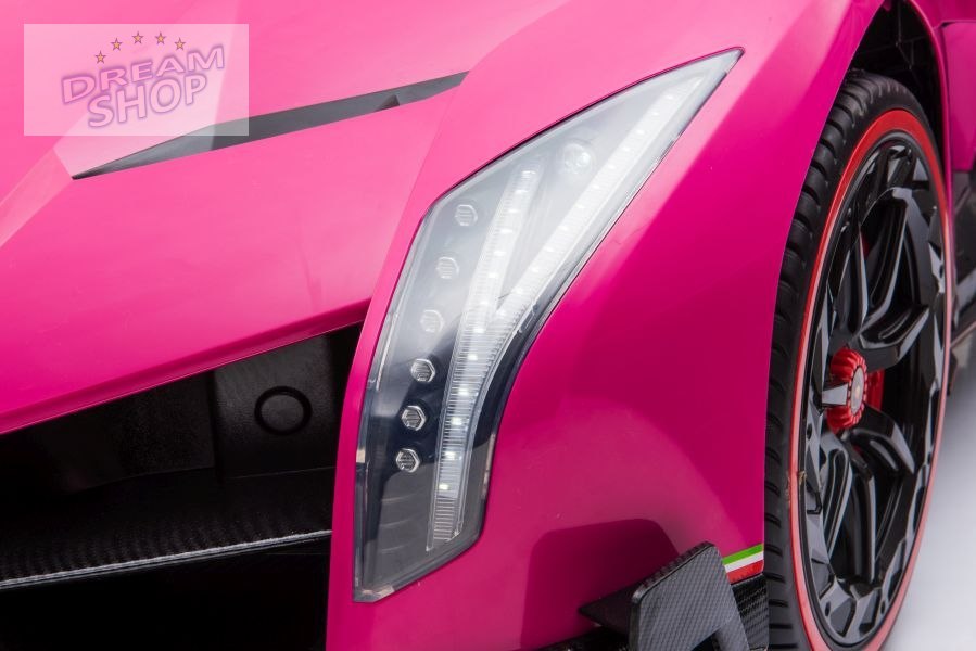 Auto na akumulator Lamborghini Veneno Różowy Auto na akumulator Lamborghini Veneno Różowy