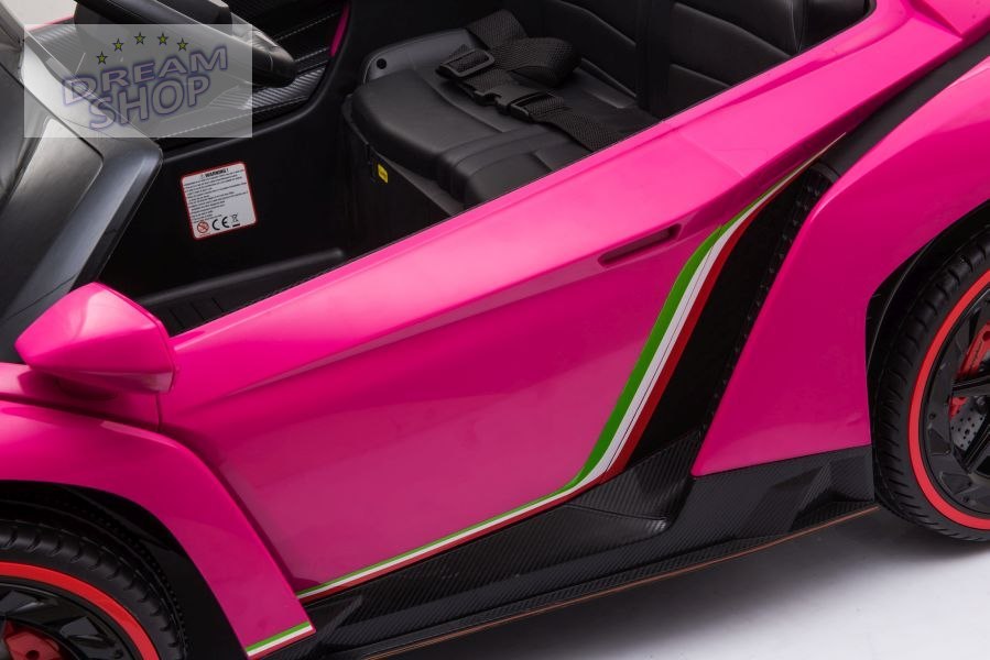 Auto na akumulator Lamborghini Veneno Różowy Auto na akumulator Lamborghini Veneno Różowy