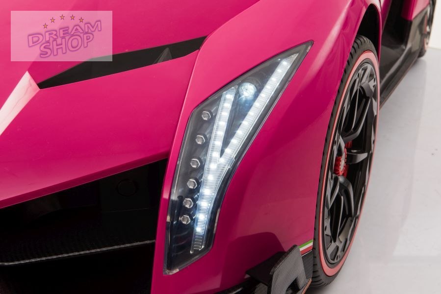 Auto na akumulator Lamborghini Veneno Różowy Auto na akumulator Lamborghini Veneno Różowy