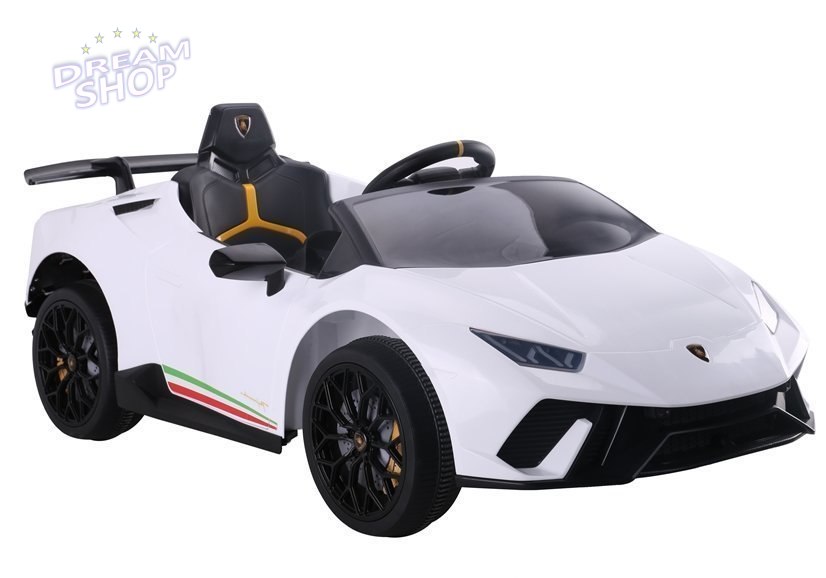Auto na akumulator Lamborghini Huracan Białe Auto na akumulator Lamborghini Huracan Białe