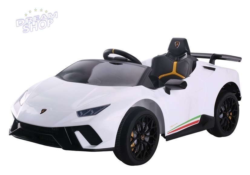Auto na akumulator Lamborghini Huracan Białe Auto na akumulator Lamborghini Huracan Białe