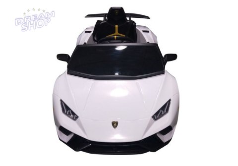 Auto na akumulator Lamborghini Huracan Białe Auto na akumulator Lamborghini Huracan Białe