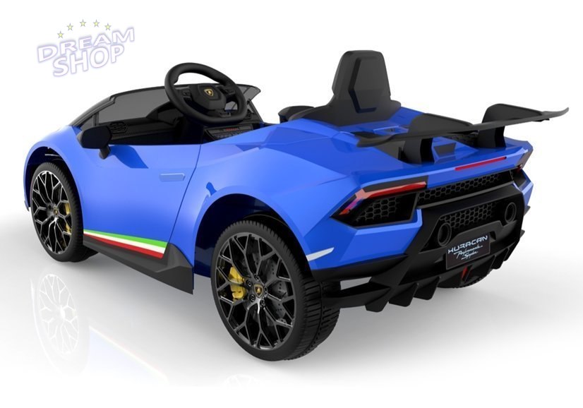 Auto na akumulator Lamborghini Huracan Niebieskie Auto na akumulator Lamborghini Huracan Niebieskie