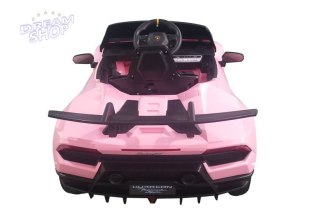 Auto na akumulator Lamborghini Huracan Różowe