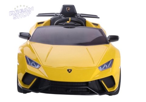 Auto na akumulator Lamborghini Huracan Żółte Auto na akumulator Lamborghini Huracan Żółte