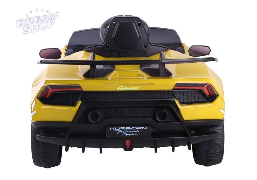 Auto na akumulator Lamborghini Huracan Żółte Auto na akumulator Lamborghini Huracan Żółte