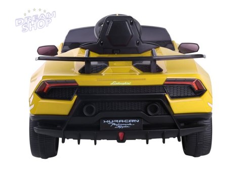 Auto na akumulator Lamborghini Huracan Żółte Auto na akumulator Lamborghini Huracan Żółte