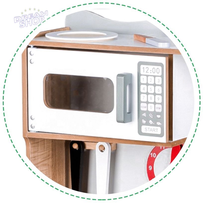 Drewniana kuchnia skandynawska + akcesoria Ecotoys Drewniana kuchnia skandynawska + akcesoria Ecotoys