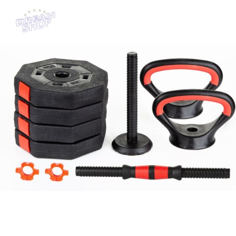 HANTLA KOMPOZYTOWA KETTLEBELL 2W1 10KG EB FIT HANTLA KOMPOZYTOWA KETTLEBELL 2W1 10KG EB FIT