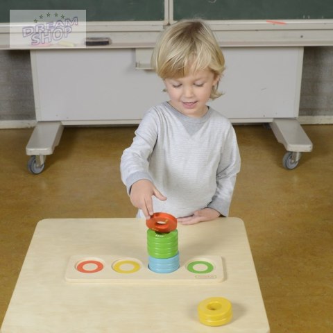 MASTERKIDZ Gra Nauka Liczenia Kolorów Rozmiarów Układanka