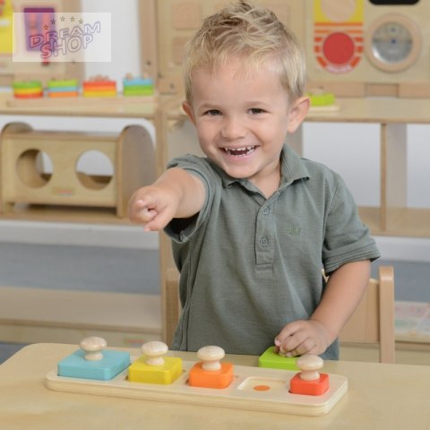 MASTERKIDZ Układanka Nauka Rozmiarów i Kolorów