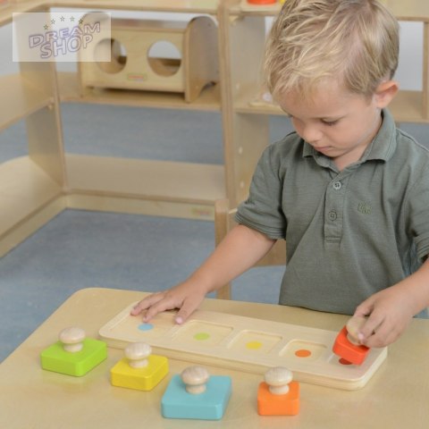 MASTERKIDZ Układanka Nauka Rozmiarów i Kolorów