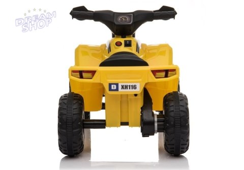 Quad na akumulator XH116 Żółty Quad na akumulator XH116 Żółty