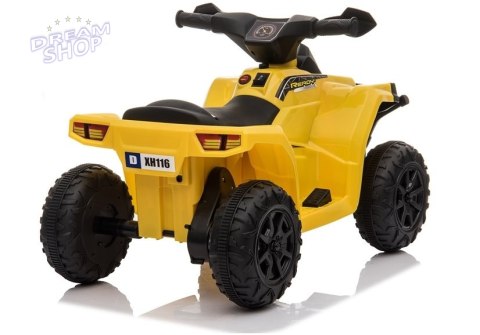 Quad na akumulator XH116 Żółty Quad na akumulator XH116 Żółty