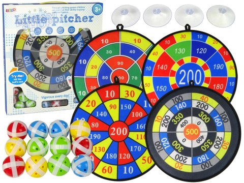 Zestaw Gier Dart Tarcza 36 cm Piłki na Rzepy Zestaw Gier Dart Tarcza 36 cm Piłki na Rzepy