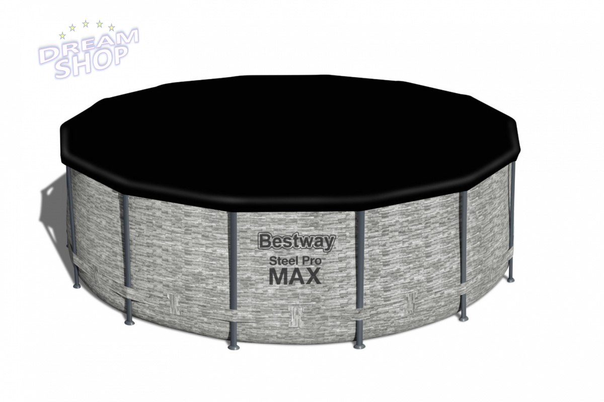 Basen Stelażowy 14FT 427x122cm Steel Pro Max BESTWAY Basen Stelażowy 14FT 427x122cm Steel Pro Max BESTWAY