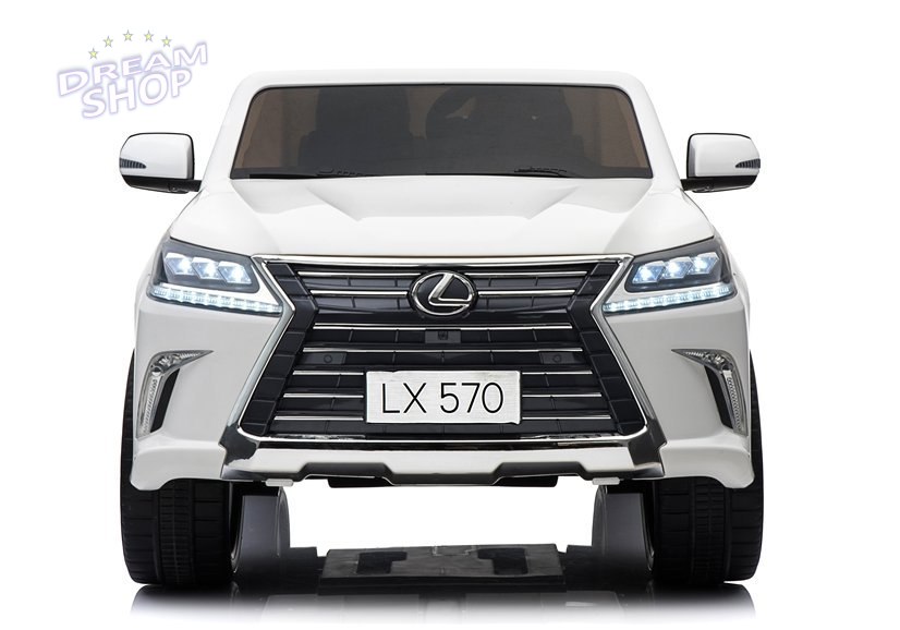 Auto na Akumulator LEXUS DK-LX570 Biały Auto na Akumulator LEXUS DK-LX570 Biały