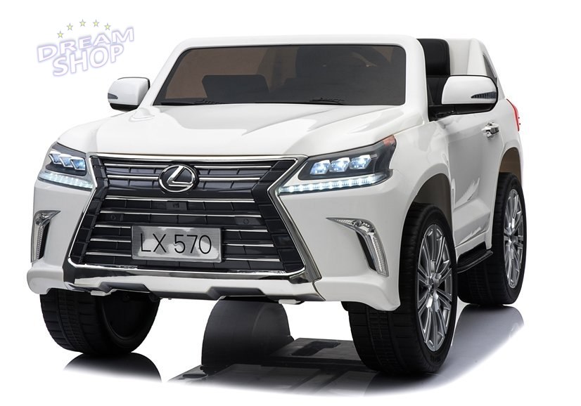 Auto na Akumulator LEXUS DK-LX570 Biały Auto na Akumulator LEXUS DK-LX570 Biały