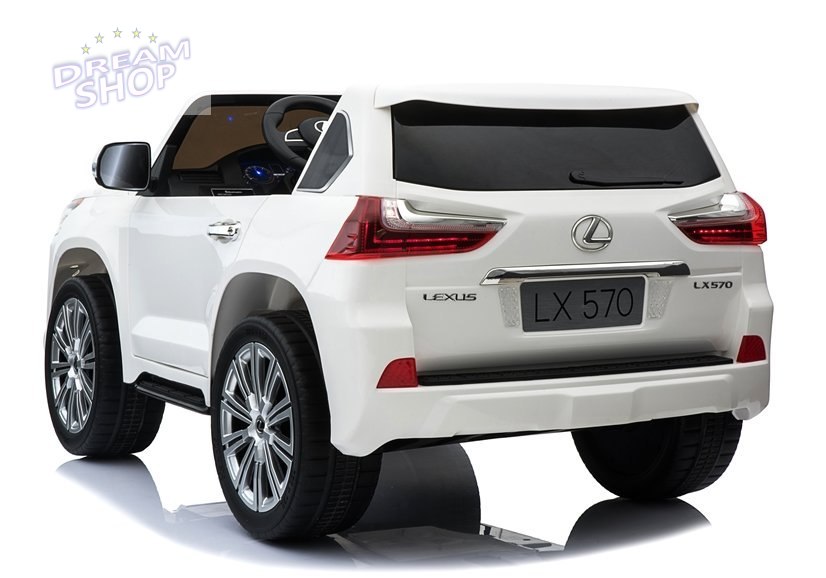 Auto na Akumulator LEXUS DK-LX570 Biały Auto na Akumulator LEXUS DK-LX570 Biały