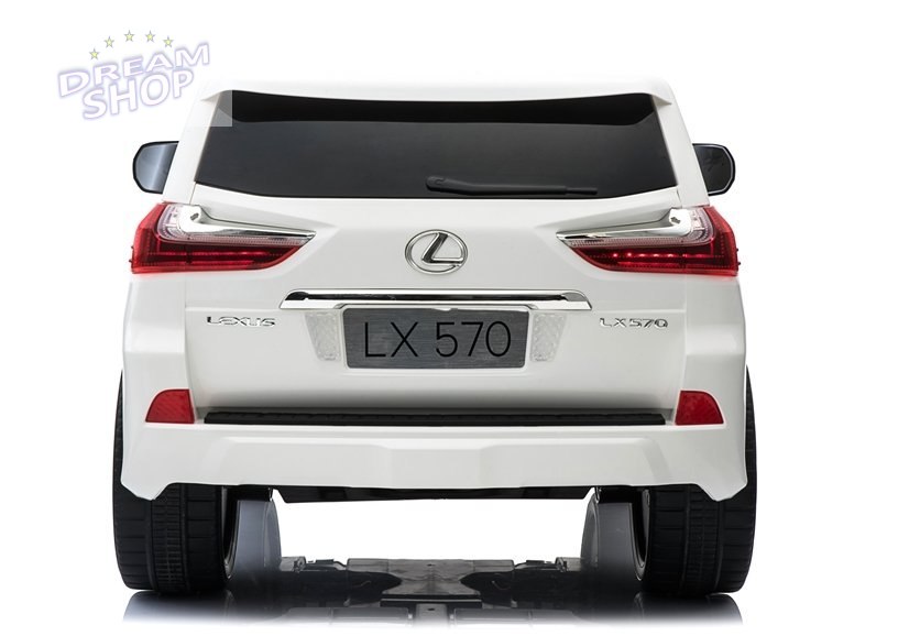 Auto na Akumulator LEXUS DK-LX570 Biały Auto na Akumulator LEXUS DK-LX570 Biały