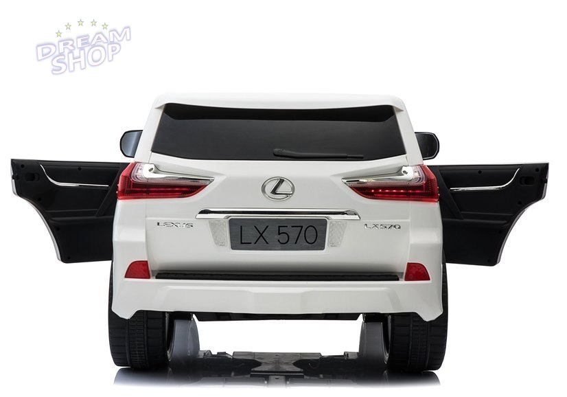Auto na Akumulator LEXUS DK-LX570 Biały Auto na Akumulator LEXUS DK-LX570 Biały