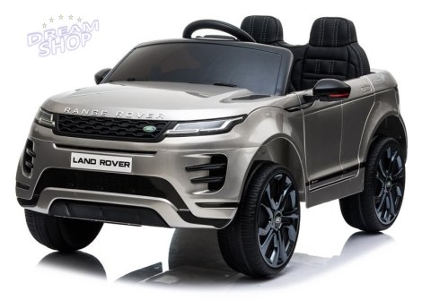 Auto na Akumulator Range Rover Evoque Srebrny Lakierowany Auto na Akumulator Range Rover Evoque Srebrny Lakierowany