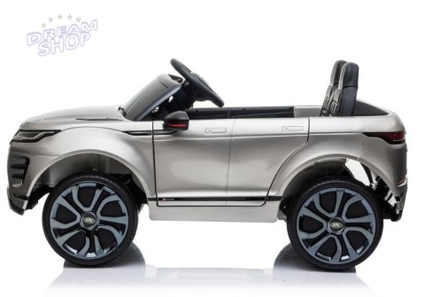 Auto na Akumulator Range Rover Evoque Srebrny Lakierowany Auto na Akumulator Range Rover Evoque Srebrny Lakierowany