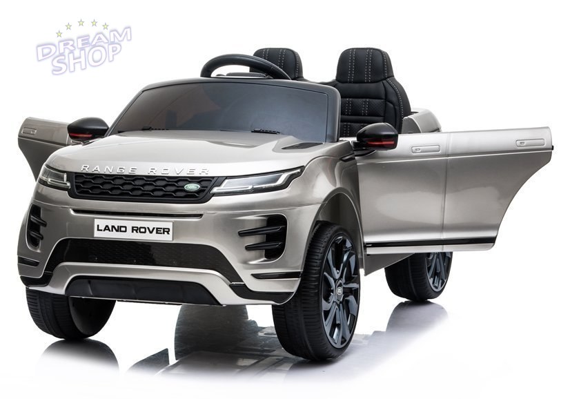 Auto na Akumulator Range Rover Evoque Srebrny Lakierowany Auto na Akumulator Range Rover Evoque Srebrny Lakierowany