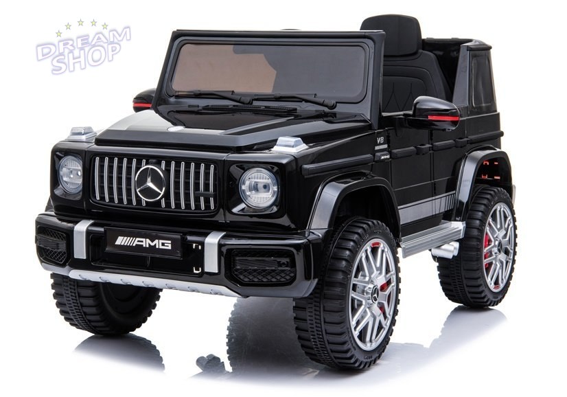 Auto na akumulator Mercedes G63 Czarny Auto na akumulator Mercedes G63 Czarny