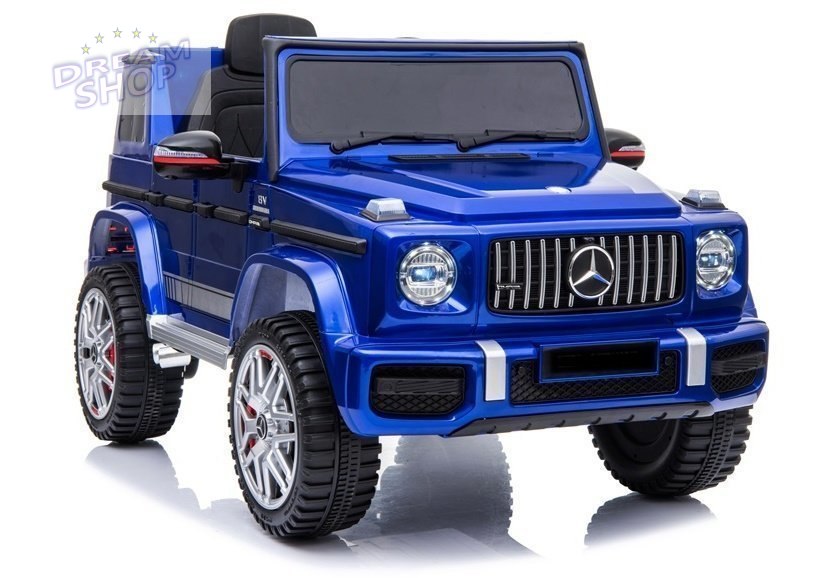 Auto na akumulator Mercedes G63 Niebieski Lakier Auto na akumulator Mercedes G63 Niebieski Lakier
