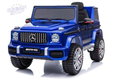 Auto na akumulator Mercedes G63 Niebieski Lakier Auto na akumulator Mercedes G63 Niebieski Lakier