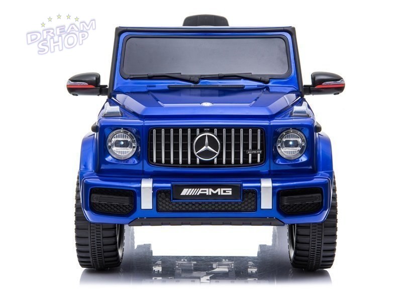Auto na akumulator Mercedes G63 Niebieski Lakier Auto na akumulator Mercedes G63 Niebieski Lakier