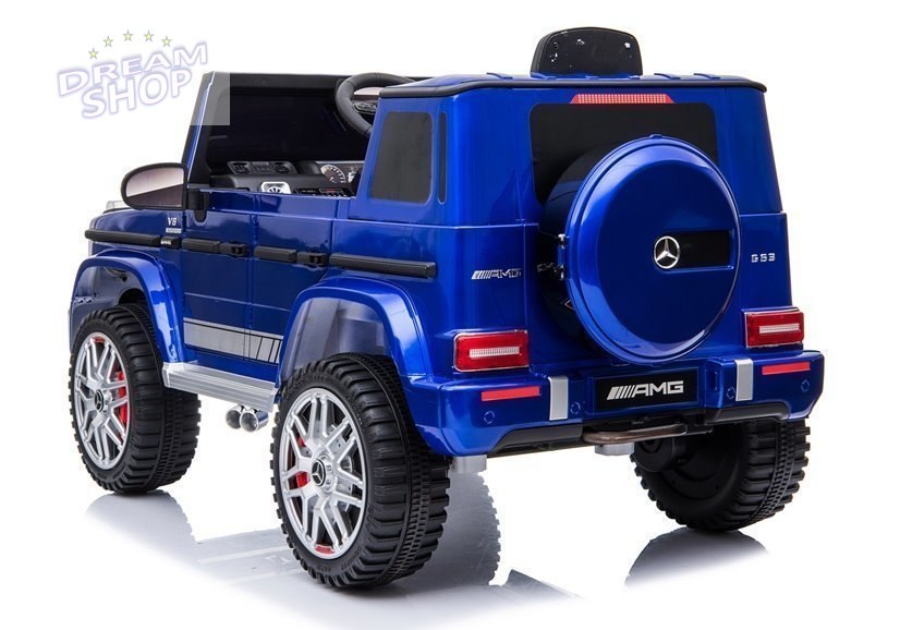 Auto na akumulator Mercedes G63 Niebieski Lakier Auto na akumulator Mercedes G63 Niebieski Lakier