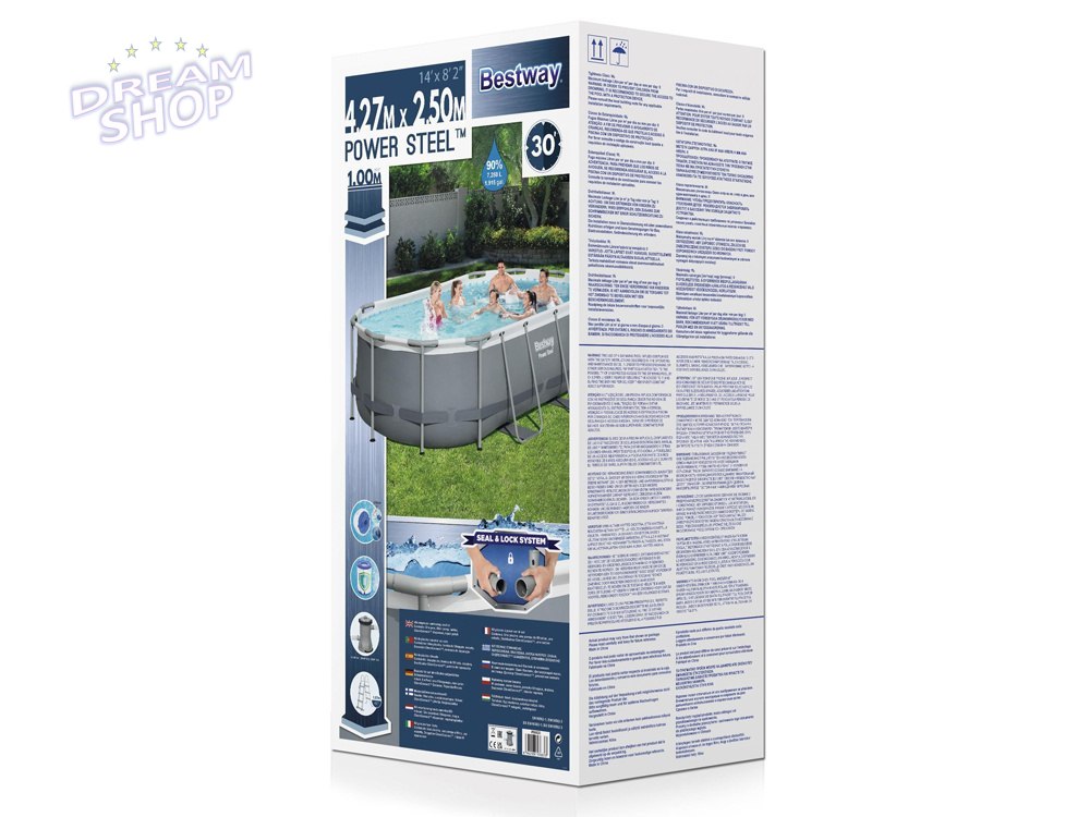 Basen stelażowy 427x250x100cm Bestway 10w1 56620 Basen stelażowy 427x250x100cm Bestway 10w1 56620