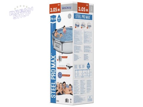 Bestway Basen STELAŻOWY 4,678L 305x76cm 56406 Bestway Basen STELAŻOWY 4,678L 305x76cm 56406