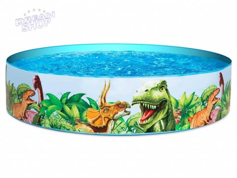 Bestway Basen rozporowy Ogrodowy brodzik DINOZAURY 183 x 38cm 55022 Bestway Basen rozporowy Ogrodowy brodzik DINOZAURY 183 x 38cm 55022