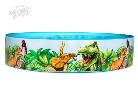 Bestway Basen rozporowy Ogrodowy brodzik DINOZAURY 183 x 38cm 55022 Bestway Basen rozporowy Ogrodowy brodzik DINOZAURY 183 x 38cm 55022