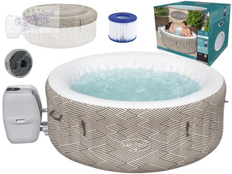 Dmuchane Spa Jacuzzi 4 Osobowe 180x66cm Bestway 60055 Dmuchane Spa Jacuzzi 4 Osobowe 180x66cm Bestway 60055
